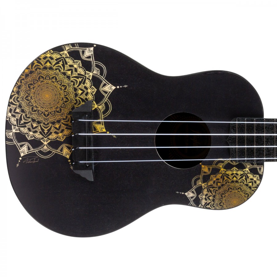 Flight TUC-40 GD MANDALA Travel Series Concert Ukulele with Bag
